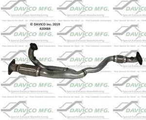 Davico Manufacturing - Prebent exhaust pipe