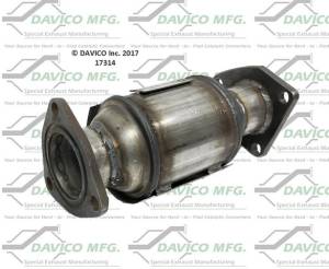 Davico Manufacturing - Direct Fit Catalytic Converter