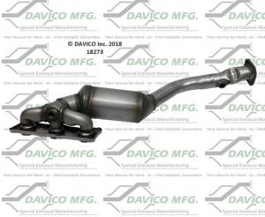 Davico Manufacturing - Direct Fit Catalytic Converter