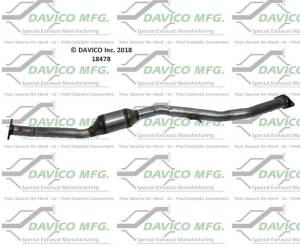 Davico Manufacturing - Direct Fit Catalytic Converter