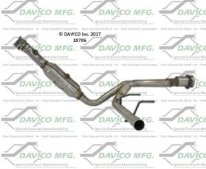 Davico Manufacturing - Direct Fit Catalytic Converter