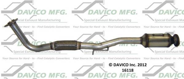 Davico Manufacturing - NY Legal DIRECT FIT w/ CARB exempt univ