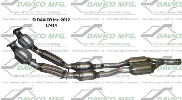 Davico Manufacturing - Direct Fit Catalytic Converter