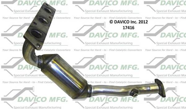 Davico Manufacturing - Direct Fit Catalytic Converter