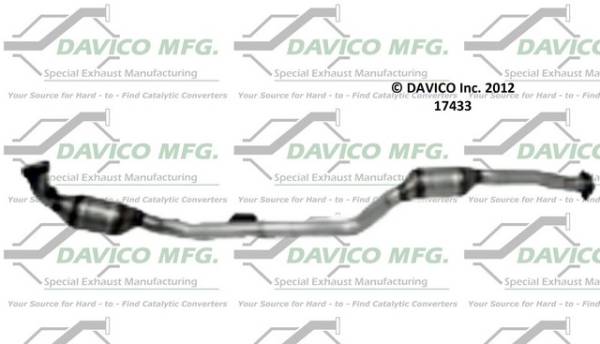 Davico Manufacturing - Direct Fit Catalytic Converter