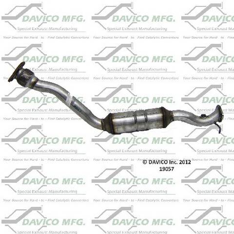 Davico Manufacturing - CARB Exempt Direct Fit Catalytic Converter