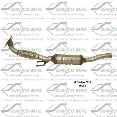 Davico Manufacturing - CARB Exempt Direct Fit Catalytic Converter