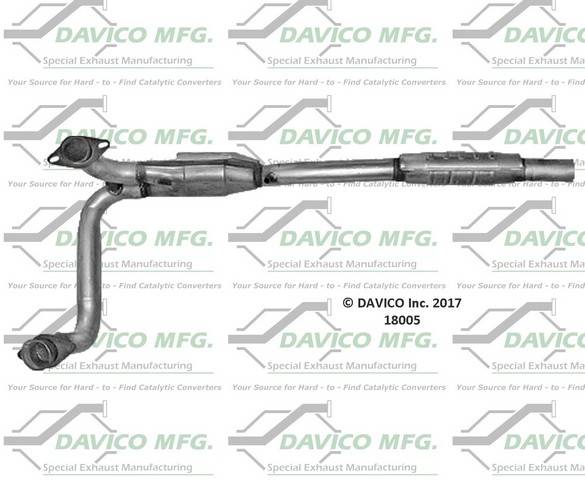 Davico Manufacturing - Direct Fit Catalytic Converter