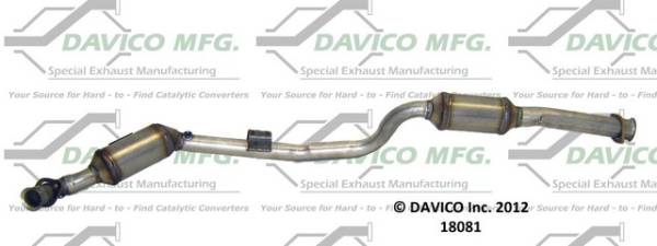 Davico Manufacturing - Direct Fit Catalytic Converter