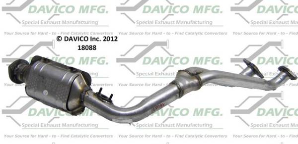 Davico Manufacturing - Direct Fit Catalytic Converter