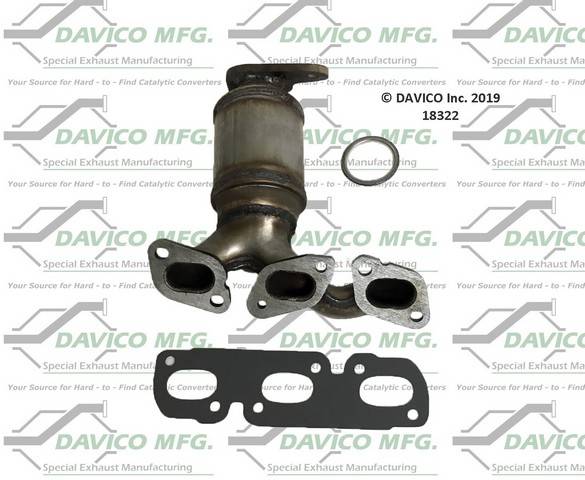 Davico Manufacturing - Direct Fit Catalytic Converter