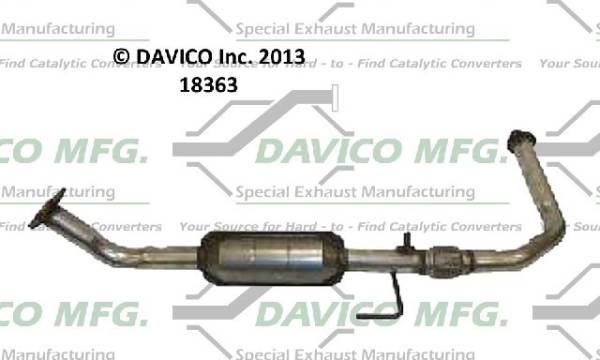 Davico Manufacturing - Direct Fit Catalytic Converter