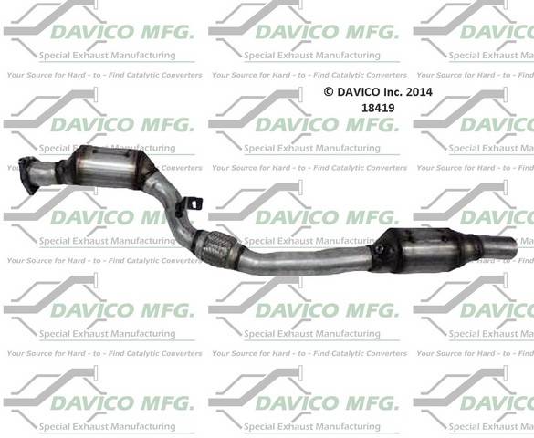 Davico Manufacturing - Direct Fit Catalytic Converter