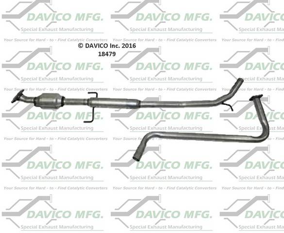 Davico Manufacturing - Direct Fit Catalytic Converter