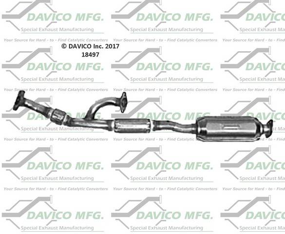 Davico Manufacturing - Direct Fit Catalytic Converter