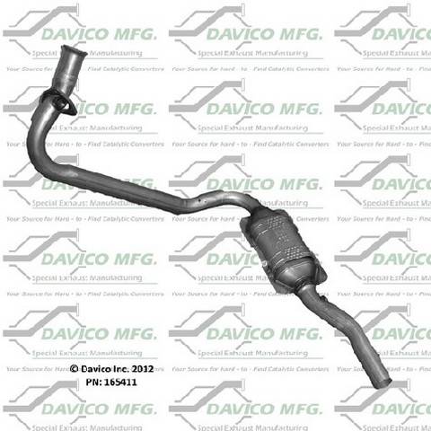 Davico Manufacturing - CARB Exempt Direct Fit Catalytic Converter