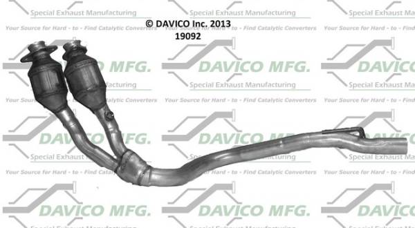 Davico Manufacturing - Direct Fit Catalytic Converter