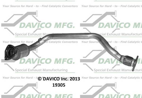 Davico Manufacturing - Direct Fit Catalytic Converter