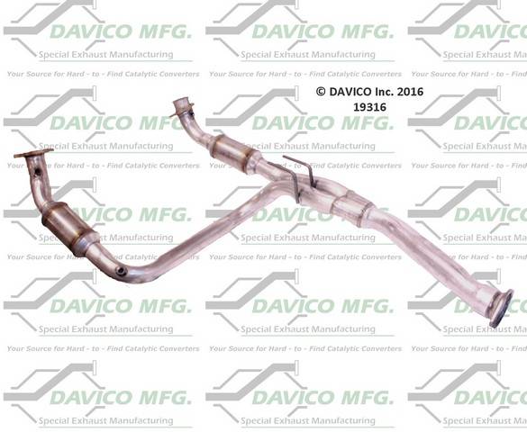 Davico Manufacturing - Direct Fit Catalytic Converter