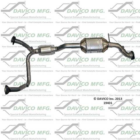 Davico Manufacturing - Direct Fit Catalytic Converter