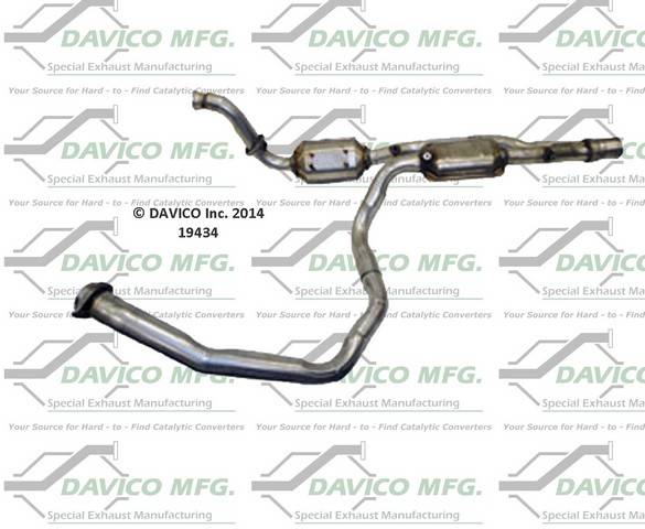 Davico Manufacturing - Direct Fit Catalytic Converter