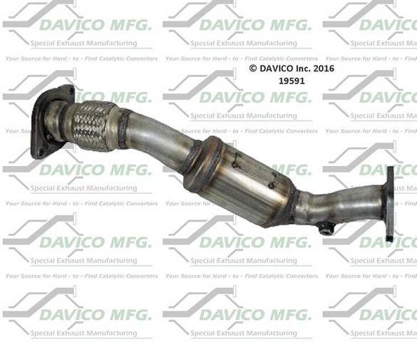 Davico Manufacturing - Direct Fit Catalytic Converter