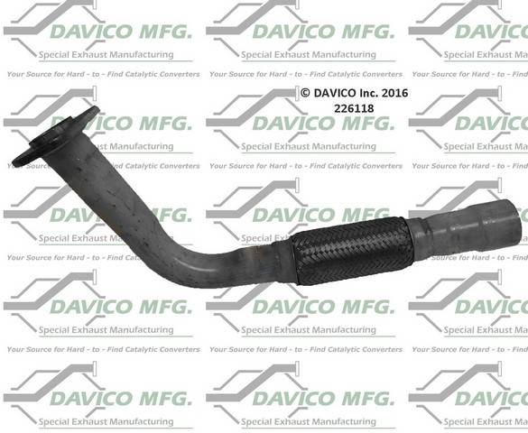 Davico Manufacturing - Prebent exhaust pipe