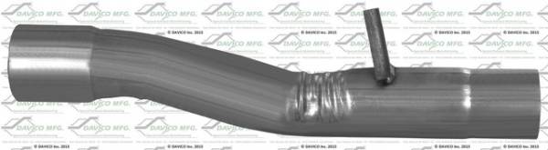 Davico Manufacturing - Prebent exhaust pipe