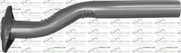 Davico Manufacturing - Prebent exhaust pipe