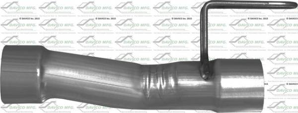 Davico Manufacturing - Prebent exhaust pipe