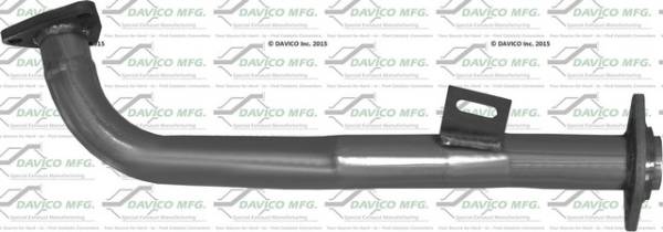 Davico Manufacturing - Prebent exhaust pipe