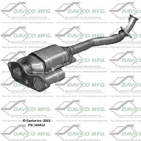 Davico Manufacturing - CARB Exempt Direct Fit Catalytic Converter