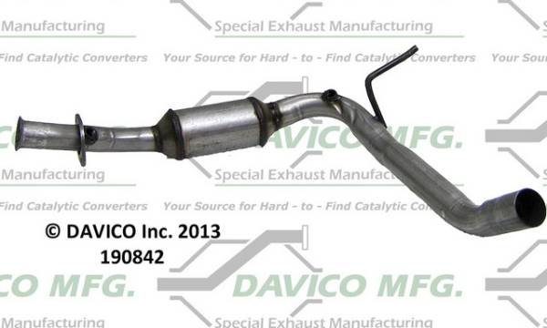 Davico Manufacturing - CARB Exempt Direct Fit Catalytic Converter