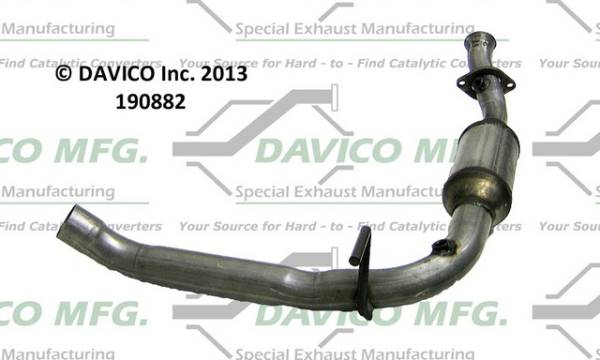 Davico Manufacturing - CARB Exempt Direct Fit Catalytic Converter