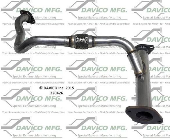 Davico Manufacturing - Prebent exhaust pipe