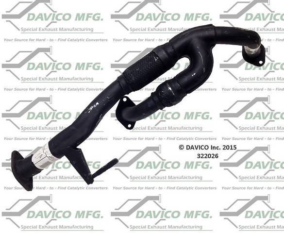 Davico Manufacturing - Prebent exhaust pipe