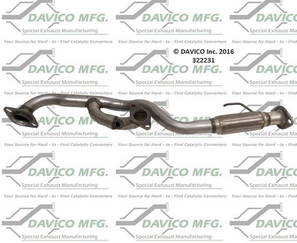 Davico Manufacturing - Prebent exhaust pipe