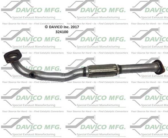 Davico Manufacturing - Prebent exhaust pipe