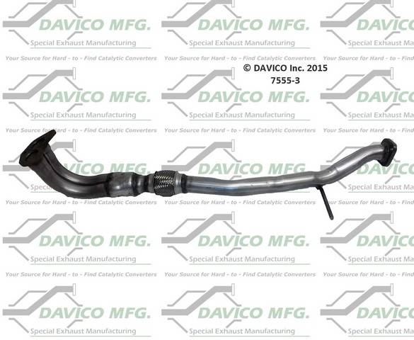 Davico Manufacturing - Prebent exhaust pipe