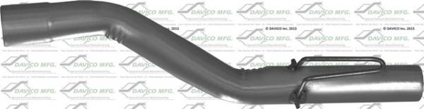 Davico Manufacturing - Prebent exhaust pipe