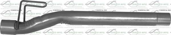 Davico Manufacturing - Prebent exhaust pipe