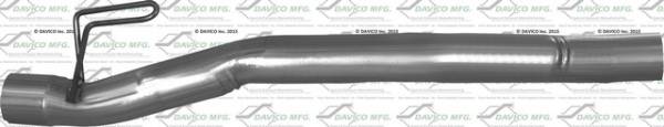 Davico Manufacturing - Prebent exhaust pipe