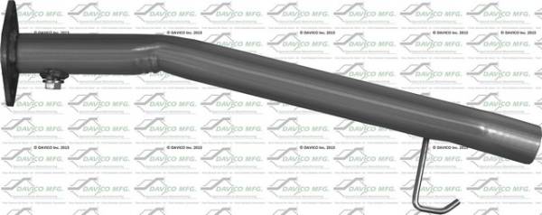 Davico Manufacturing - Prebent exhaust pipe