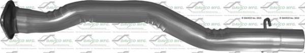 Davico Manufacturing - Prebent exhaust pipe