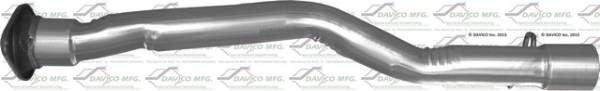 Davico Manufacturing - Prebent exhaust pipe