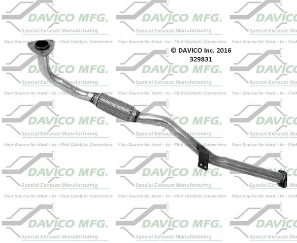 Davico Manufacturing - Prebent exhaust pipe