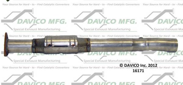 Davico Manufacturing - CARB Exempt Direct Fit Catalytic Converter