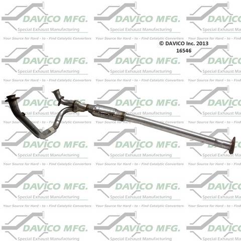 Davico Manufacturing - CARB Exempt Direct Fit Catalytic Converter