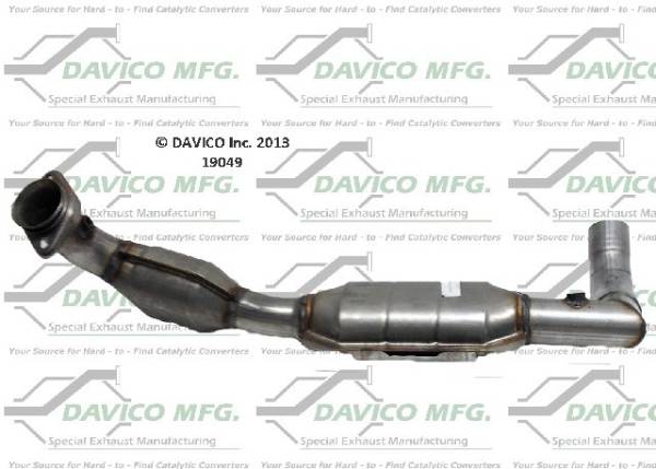 Davico Manufacturing - CARB Exempt Direct Fit Catalytic Converter