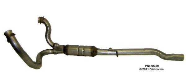 Davico Manufacturing - CARB Exempt Direct Fit Catalytic Converter